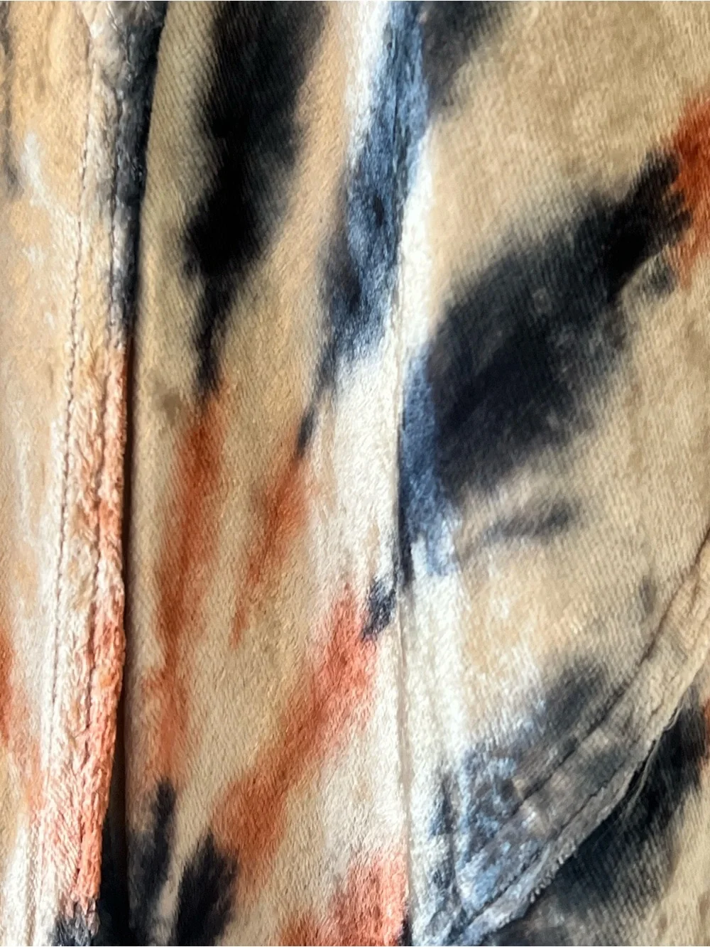Free People Tie-Dye Maxi Skirt in Cream, Black, Rust